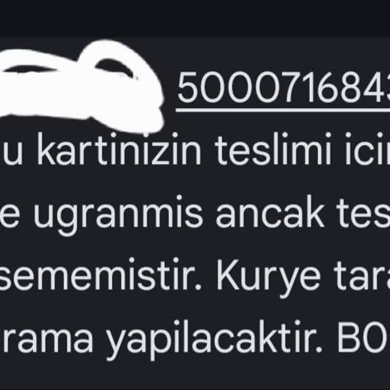 Kredi Kartım Teslim Edilmiyor, Alternatif Çözüm Sunulmuyor