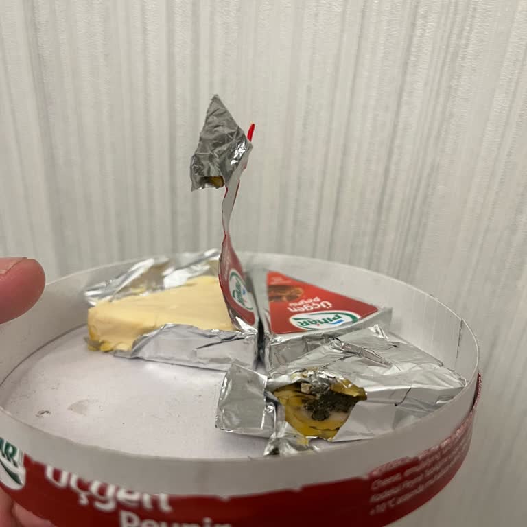 Üçgen Peynirde Küflü Parça Şikayeti