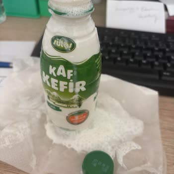 Aldığım Kefir Ürünlerinde Şişe Patlaması Ve Köpürme Sorunu Yaşadım