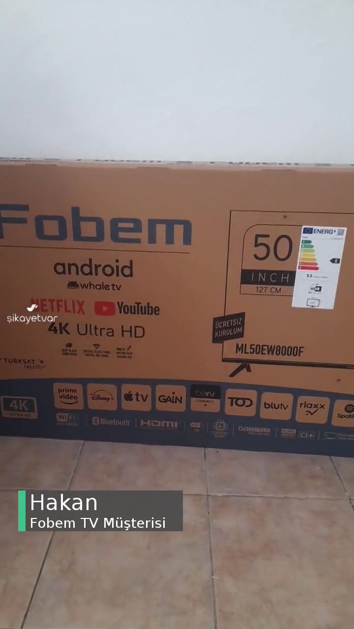 Fobem TV Fobem Marka Aldım Pişmanım İlgi Yok! videonun kapak resmi