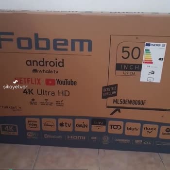 Fobem TV Fobem Marka Aldım Pişmanım İlgi Yok!