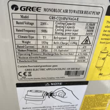 Gree Klima Yeni Alınan Isı Pompası 1.5 Yıldır Çalışmıyor Taşınamıyoruz