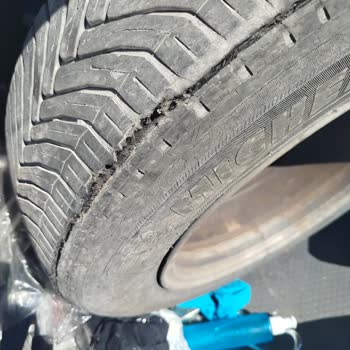 30 Bin Kilometrede Parçalanan Lastik: Üretim Hatası Şüphesi