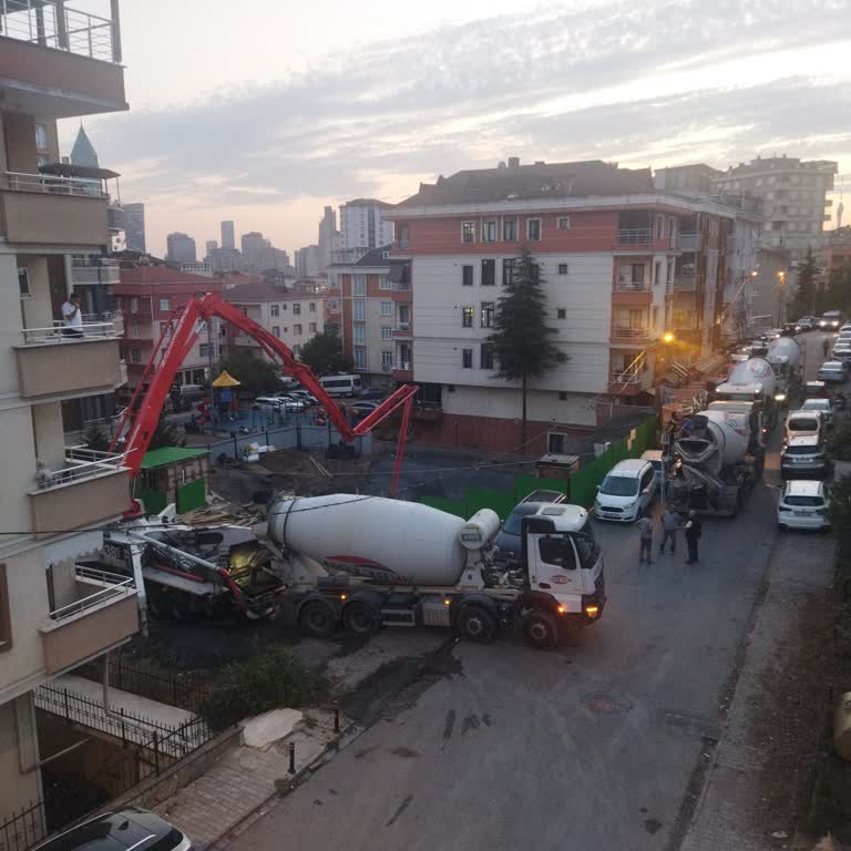 Ümraniye'deki İnşaatın Sürekli Gürültüsü Ve Yol Kapanması Nedeniyle Yaşanan Mağduriyet