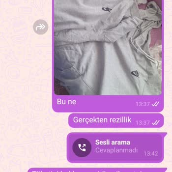 Sipariş Yerine Yırtık Ve Kullanılmış Kazak Gönderdiler İletişim Kuramıyorum