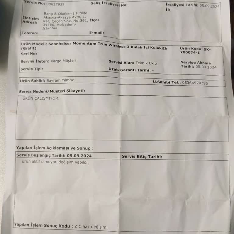 Sennheiser Kulaklıkta Aniden Ses Kaybı Ve Çözüm Bulamama Sorunu