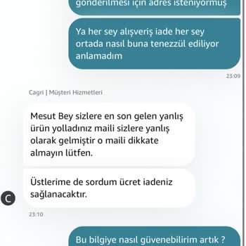 Amazon İade Sürecindeki Belirsizlik Ve Güven Sorunu