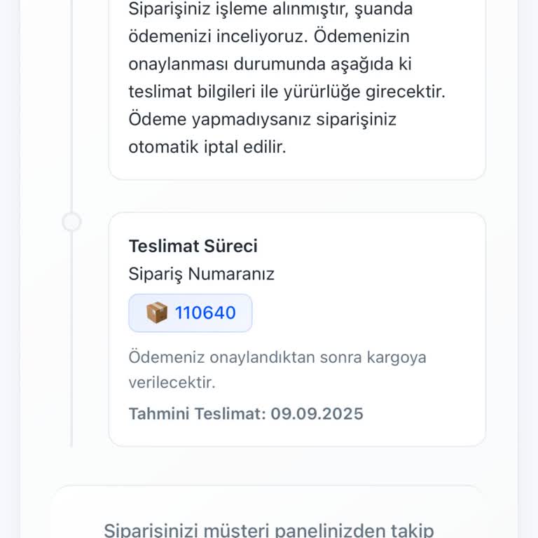 Siparişimin Gönderilmemesi Ve İletişimsizlik Nedeniyle Mağduriyet Yaşıyorum