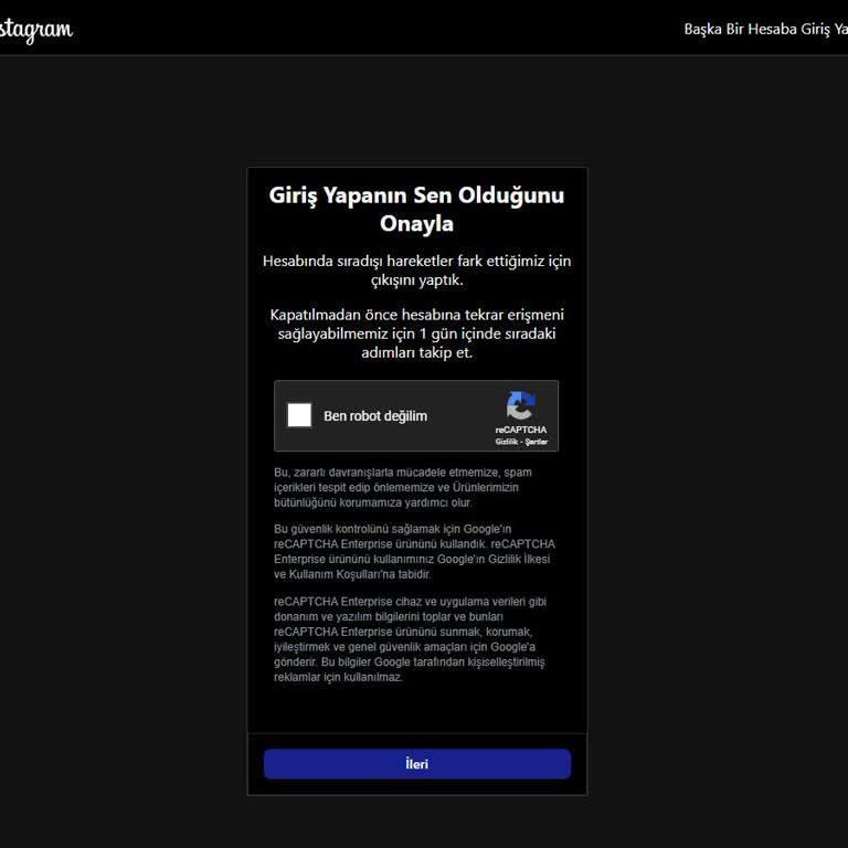 Instagram Hesabım Haksız Yere Kapatıldı, Erişim Sağlanamıyor!
