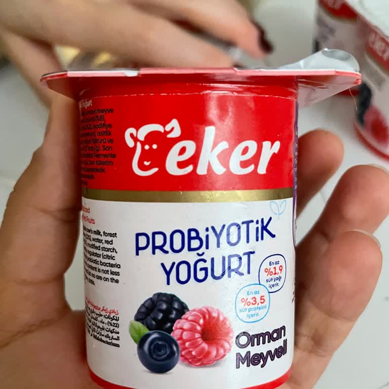 Alerji Riski: Eker Probiyotik Yoğurt Ambalajında Yanıltıcı Görsel