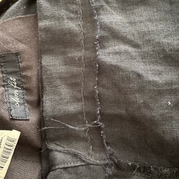 Lufian'dan Aldığım Pantolonlarda Kötü Dikiş Ve Tüylenme Sorunu