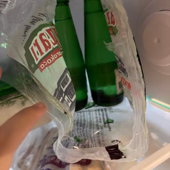 Getir'den Aldığım Beypazarı Maden Suyunda Cam Kırıkları Çıktı, Sağlığım Tehlikeye Girdi