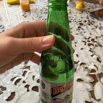 Getir'den Aldığım Beypazarı Maden Suyunda Cam Kırıkları Çıktı, Sağlığım Tehlikeye Girdi