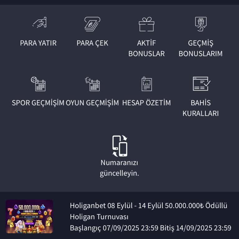 Holiganbet Havale İle Yatırdığım 500 TL Bakiyeme Yansıtılmadı