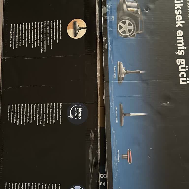 Açık Kutu Ve Sorunlu Süpürge İçin Çözüm Bekliyorum