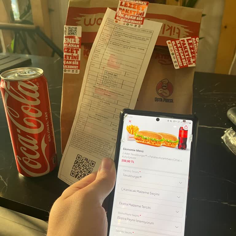 Popeyes Menüde Görsel Aldatmacası: 1 Litre Kola Yerine 330 Ml Geldi