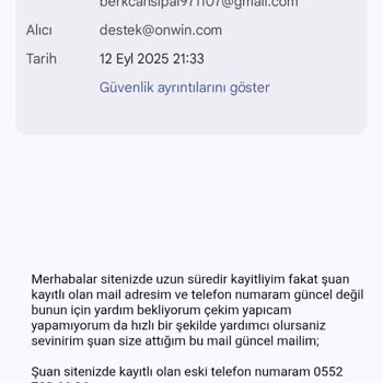 Para Çekim Talebim Ve Destek Sorunu