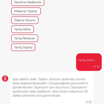 İptal Edilmeyen Siparişin Ücreti İade Edilmiyor
