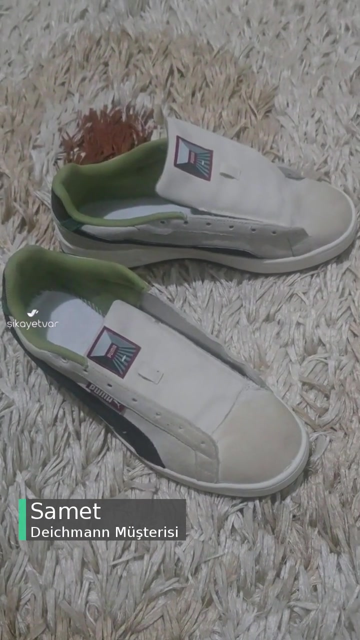 Deichmann Satıcının Önermiş Olduğu Boya Koruma Sonrası Ayakkabıda Renk Sorunu videonun kapak resmi
