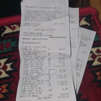 Migros'tan Aldığım Etler Bozuk Çıktı, Hayal Kırıklığı Yaşadım