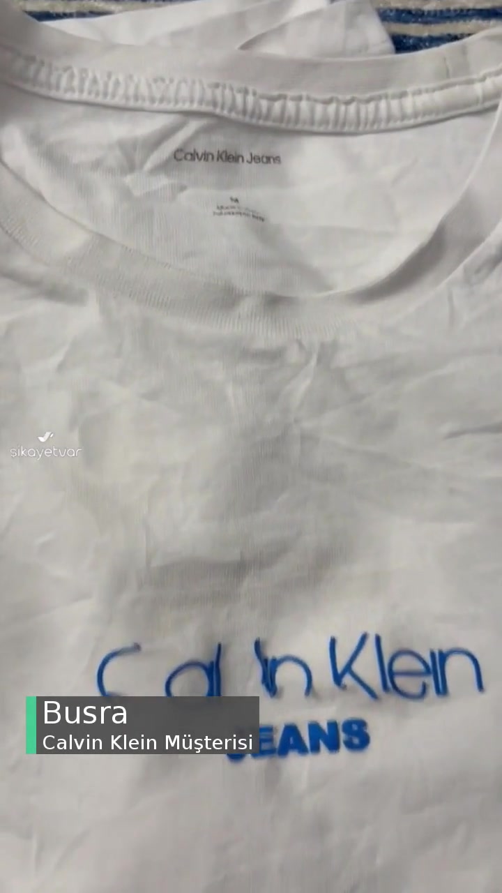 Calvin Klein Tişörtümün Baskısı Kalktı videonun kapak resmi