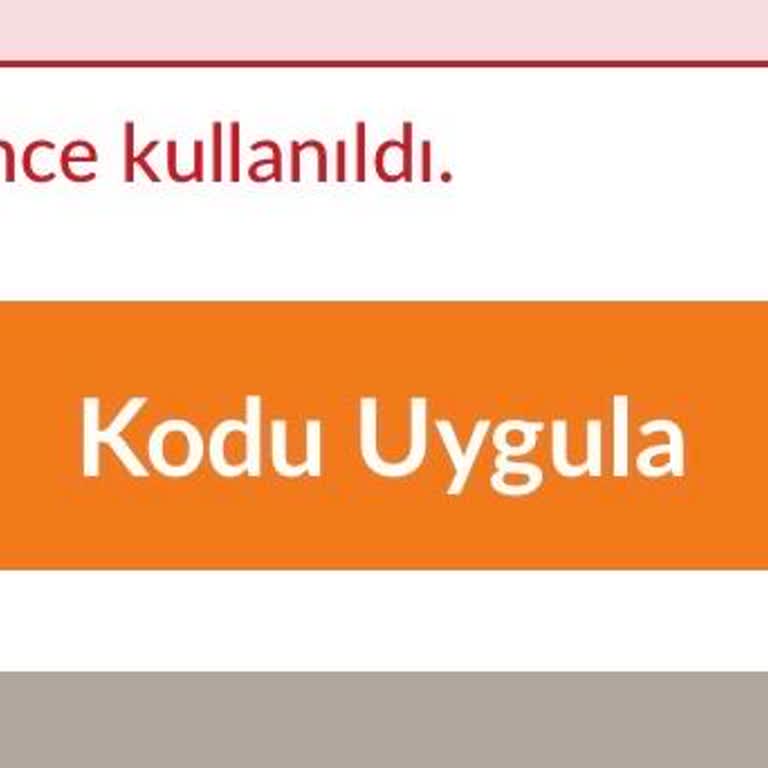 Kupon Kodu Sipariş İptalinde Yanıyor Destek Ekibi Çözüm Sunmuyor