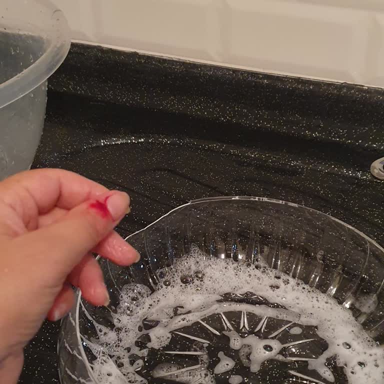 Cam Kase Kendi Kendine Kırıldı, Sağlık Riski Oluştu!
