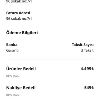 İade Edilen Karyola Ücretim 3,5 Aydır Hesabıma Yatırılmadı