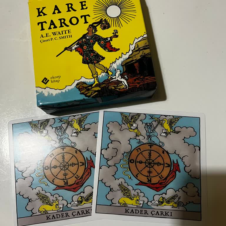D&R Satın Aldığım Tarot Kart Setinde Eksik ve Hatalı Kartlar