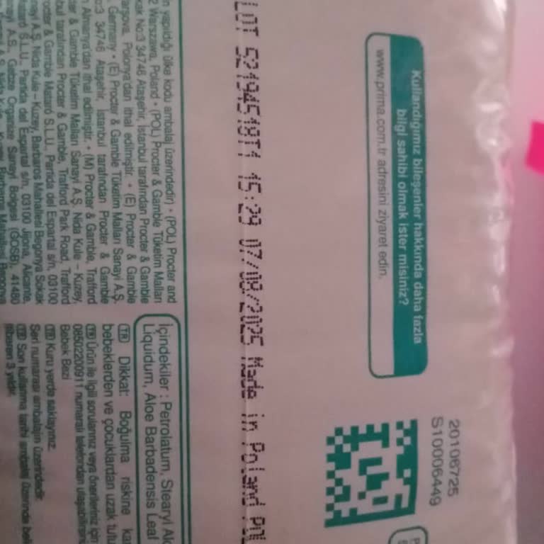 Prima Bezlerde Kristalleşme Ve Sağlık Sorunları Endişesi