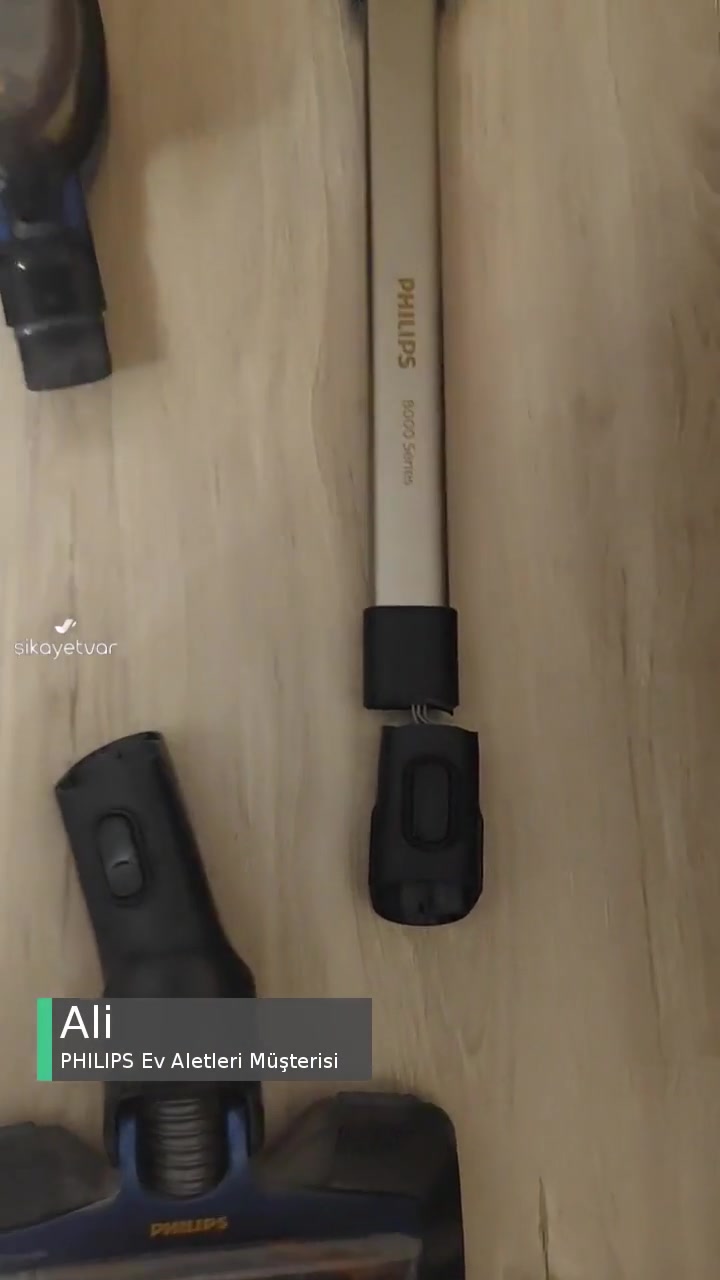 Philips Xc 8049/1 Dikey Elektrikli Süpürge Sorunu videonun kapak resmi