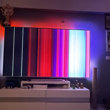 Philips TV 86 İnch 4K UHD Android TV Ekranda Dikey Çizgiler Var!