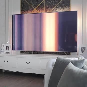 Philips TV 86 İnch 4K UHD Android TV Ekranda Dikey Çizgiler Var!