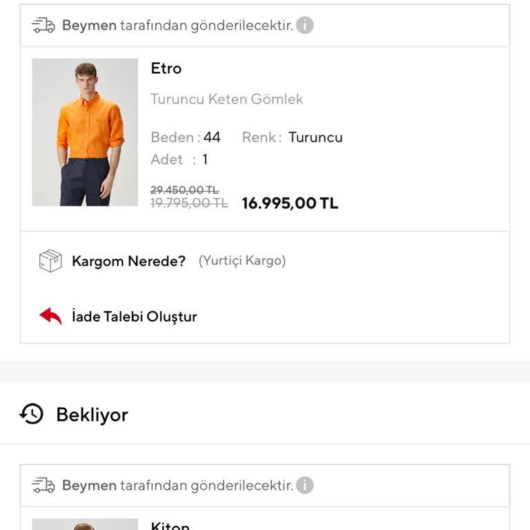 Beymen'den Sipariş Verdiğim Mont 10 Gündür Teslim Edilmedi, Mağduriyetim Giderilmiyor