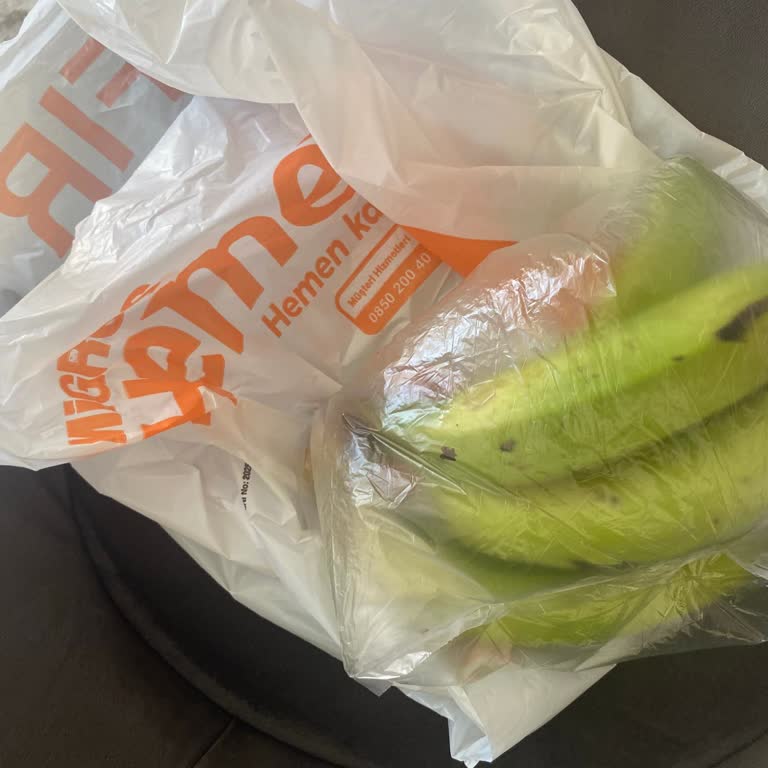 Migros Hemen'den Sipariş Edilen Muzlar Olgunlaşmamış Geldi