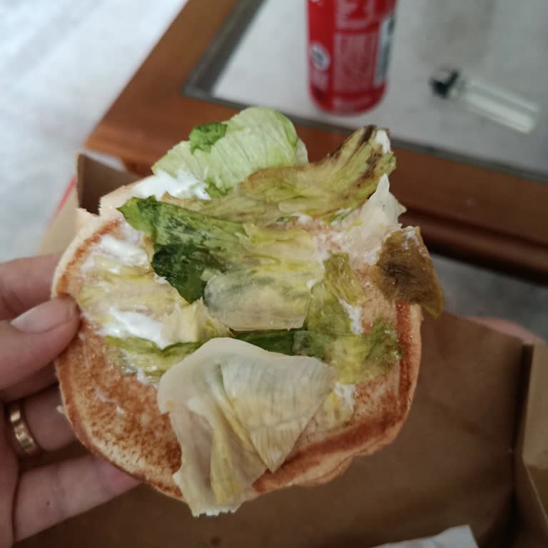 Çürümüş Marullu Burger King Siparişi Hayal Kırıklığı Yarattı