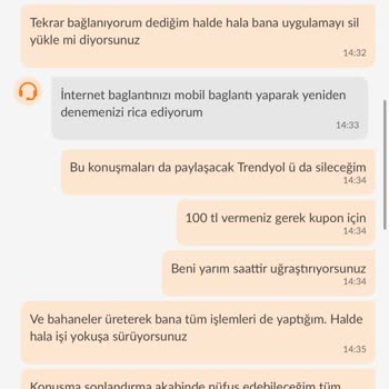 Trendyol Plus Kuponu Sistem Hatasıyla Kullanılamıyor Müşteri Hizmetleri Çözüm Sunmuyor