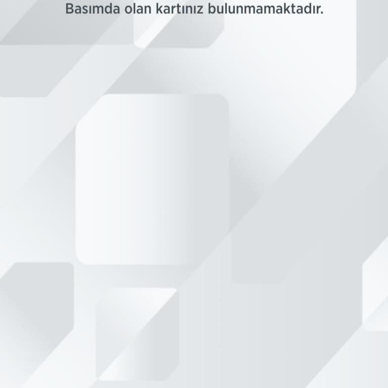 Ziraat Mobil Kart Başvurusu Sonrası Kart Takibi Yapılamıyor Başvuru Numarası Verilmedi