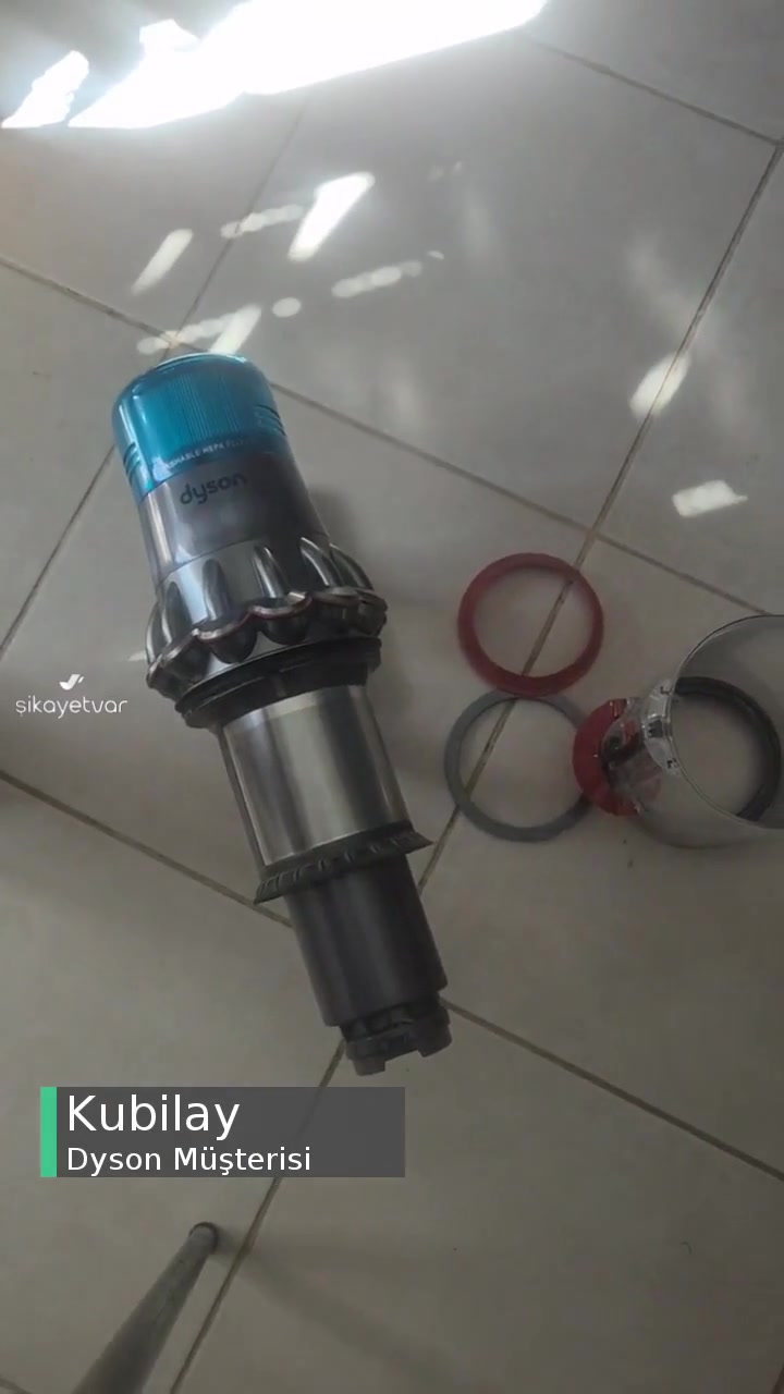 Dyson V15 Çöp Haznesi Plastik Conta Problemi! videonun kapak resmi