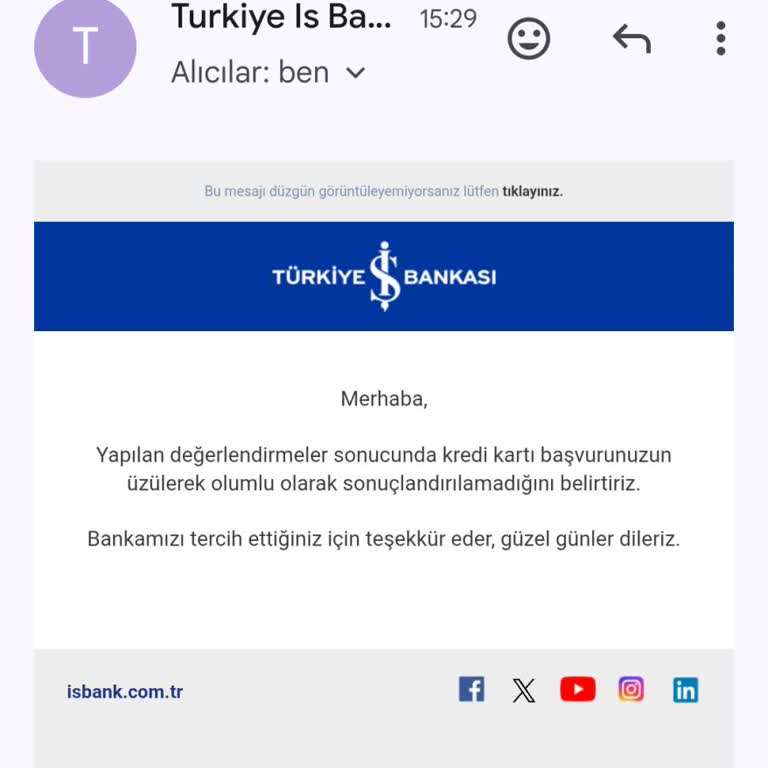 Borç Kapanmasına Rağmen Kredi Kartım Açılmıyor