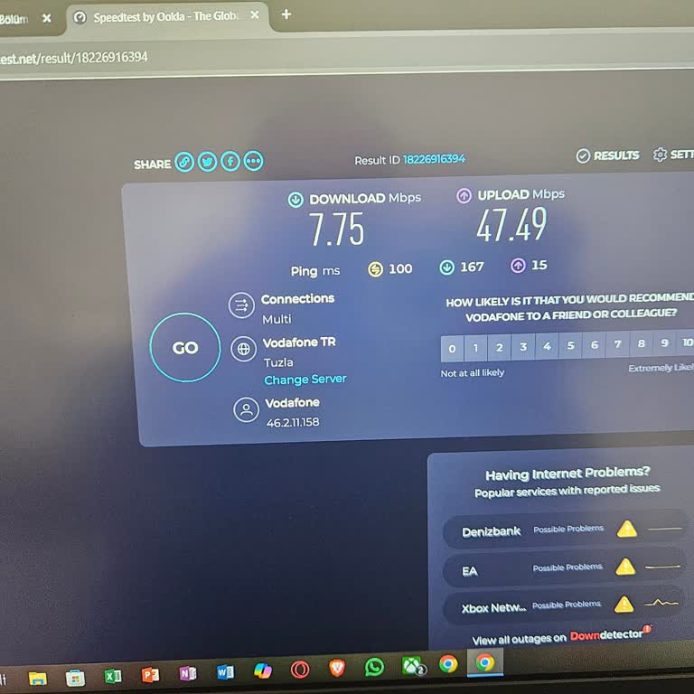 Vodafone Fiber İnternetimde Sürekli Hız Düşüşü Ve Bağlantı Kopmaları Yaşıyorum