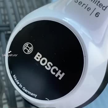 Bosch Unlimited Serie 6 Dikey Süpürge Toz Haznesinin Tırnağı Kırıldı!