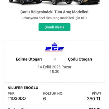 Seçtiğim Koltuk Verilmedi, Sağlık Sorunlarım Göz Ardı Edildi