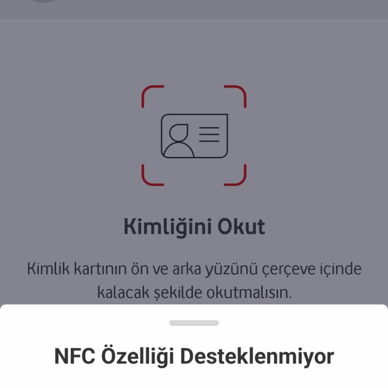 Vodafone Pay Kimlik Doğrulama Sorunu Nedeniyle Paramı Kullanamıyorum