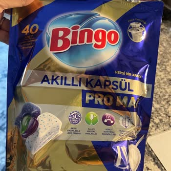 Bingo Pro Max Bulaşık Tabletlerinde Sarı Noktalar Ve Güvenlik Endişesi