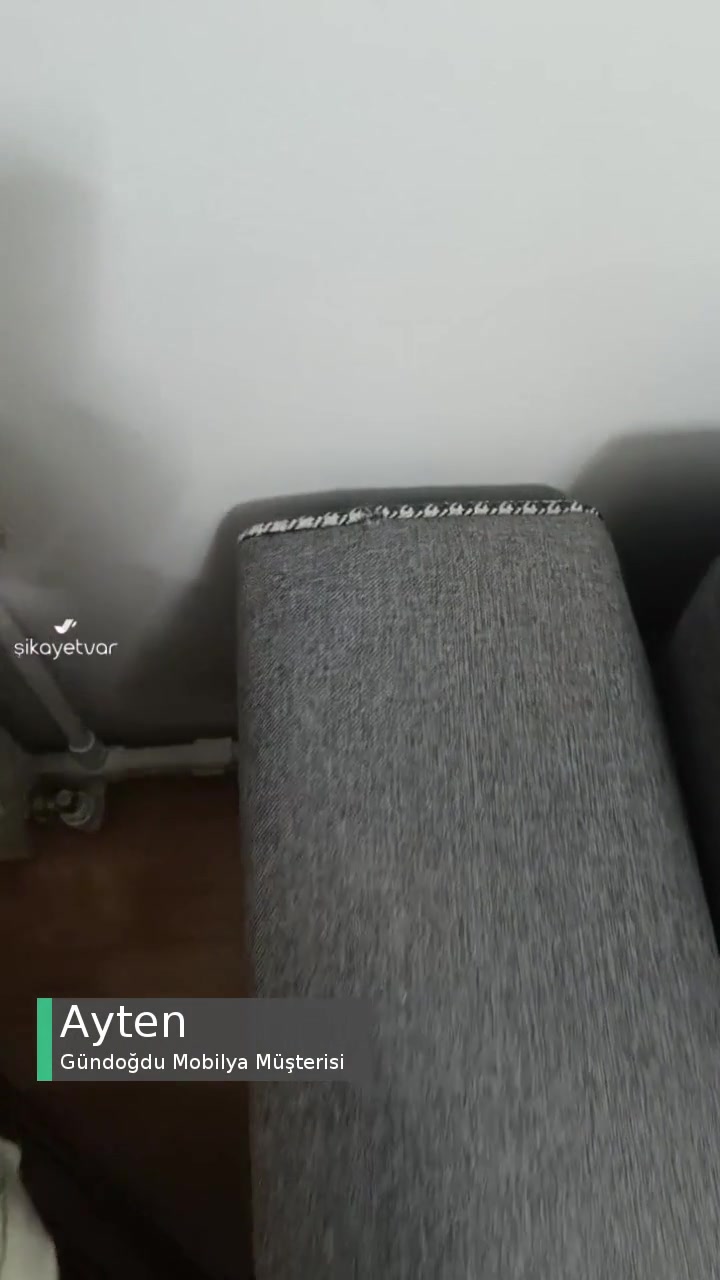 Gündoğdu Mobilya'dan Aldığımız Koltuğun Yırtık Çıkması videonun kapak resmi