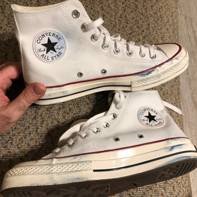 Converse Shoes Got Discolored After Only 2 Hours