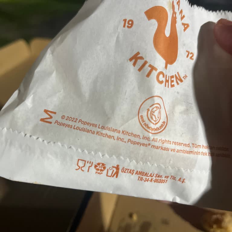 Popeyes Kayseri Parkta İlgisizlik Ve Kalitesiz Ürünlerle Yaşanan Hayal Kırıklığı