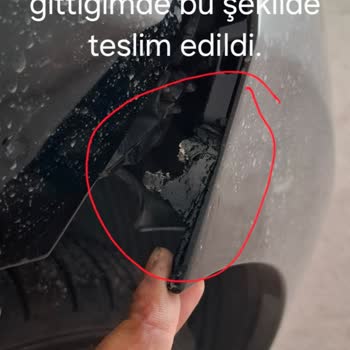 26 Gündür Tampon Sorunu Çözülemeyen Araç Ve İlgisiz Servis