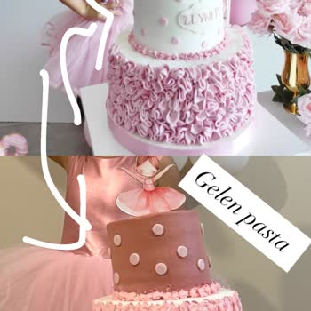 Kızımın Özel Gününde Yamuk Ve Özensiz Pasta Teslim Edildi